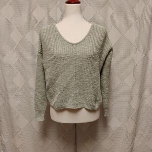 Hippie Rose Soft Seafoam Green Women's Sweater Size XS